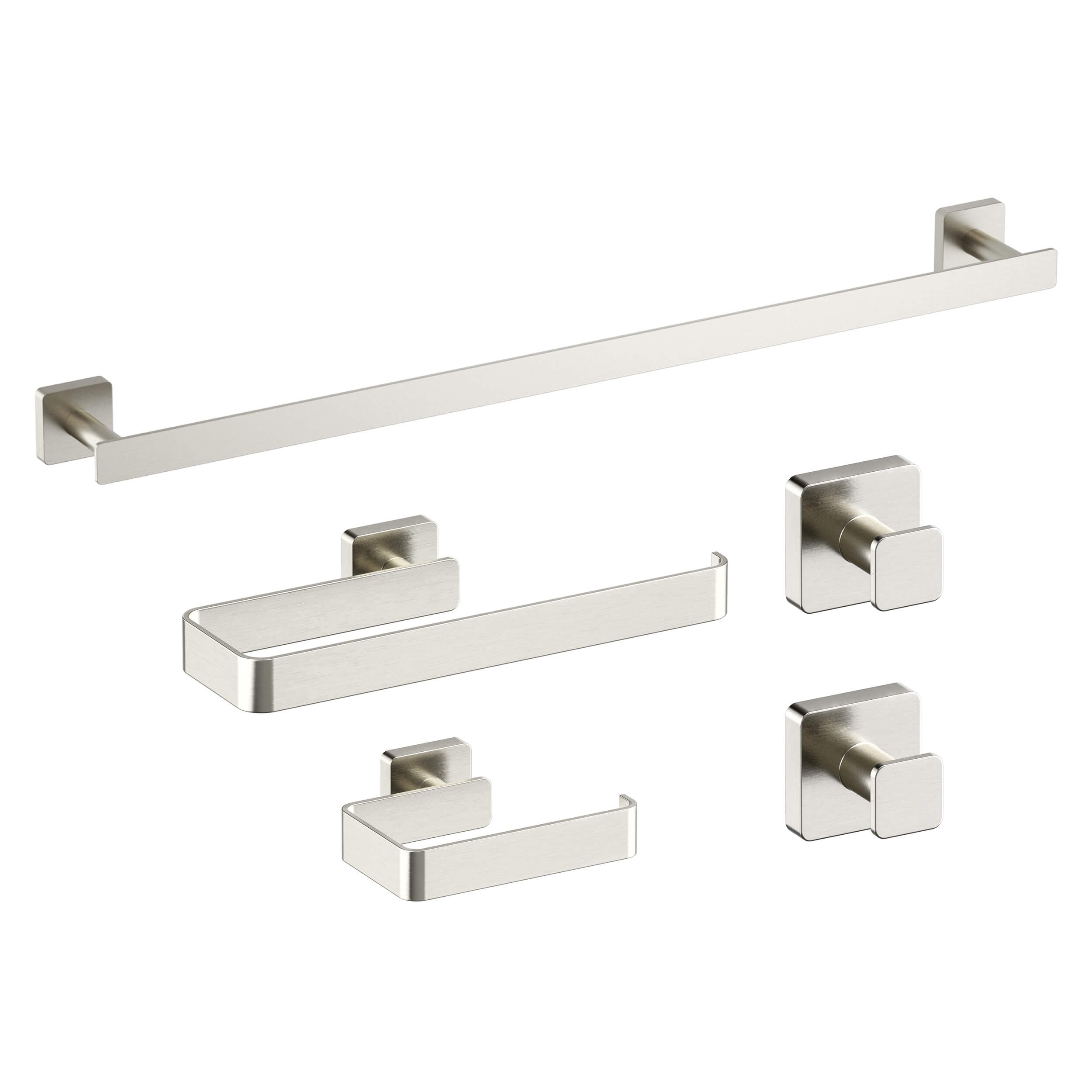 Fusion 5-Piece Bathroom Hardware Set - C-CBA16-5