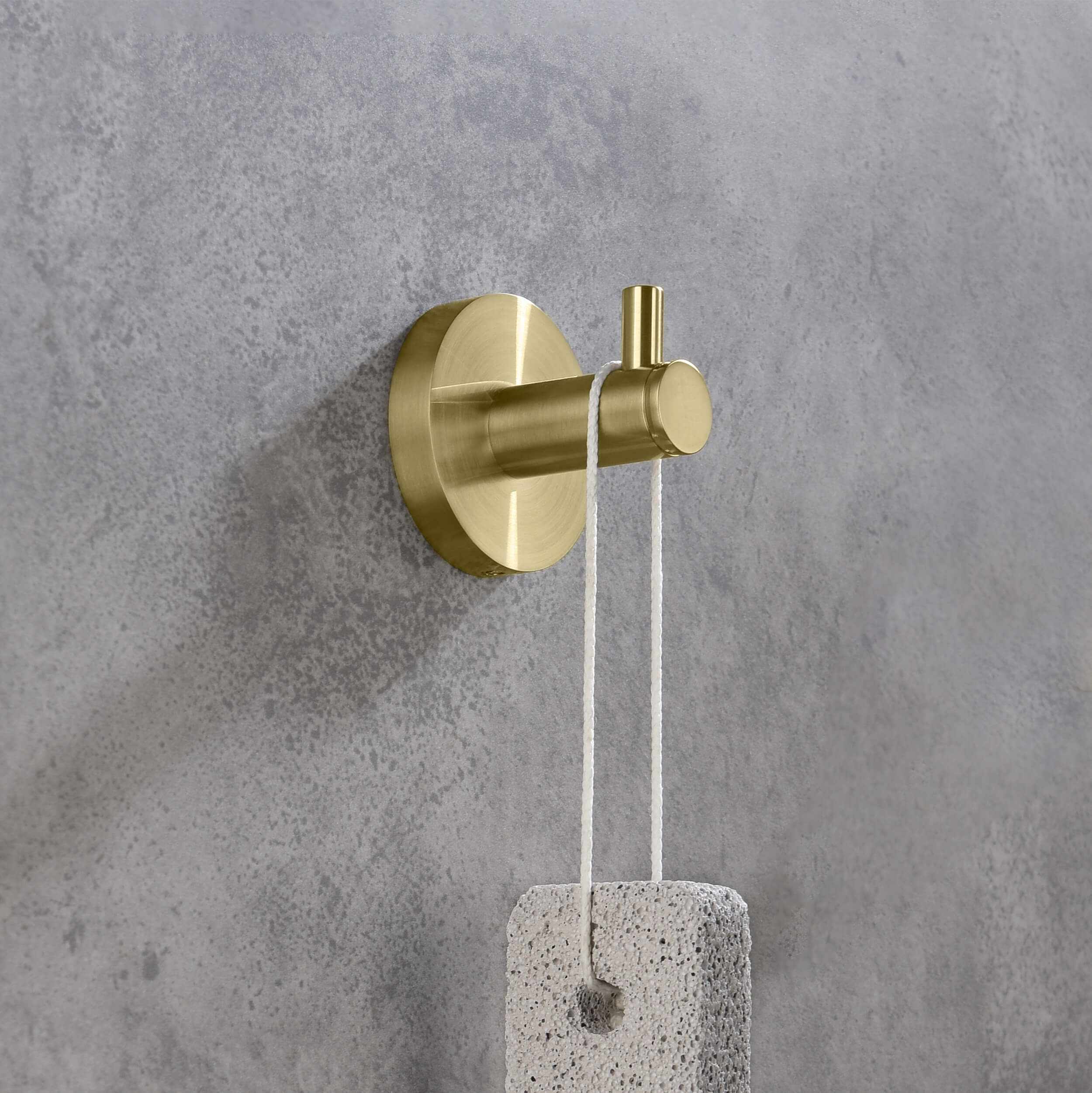 Halo Bathroom Towel & Robe Hook - CBA-1401