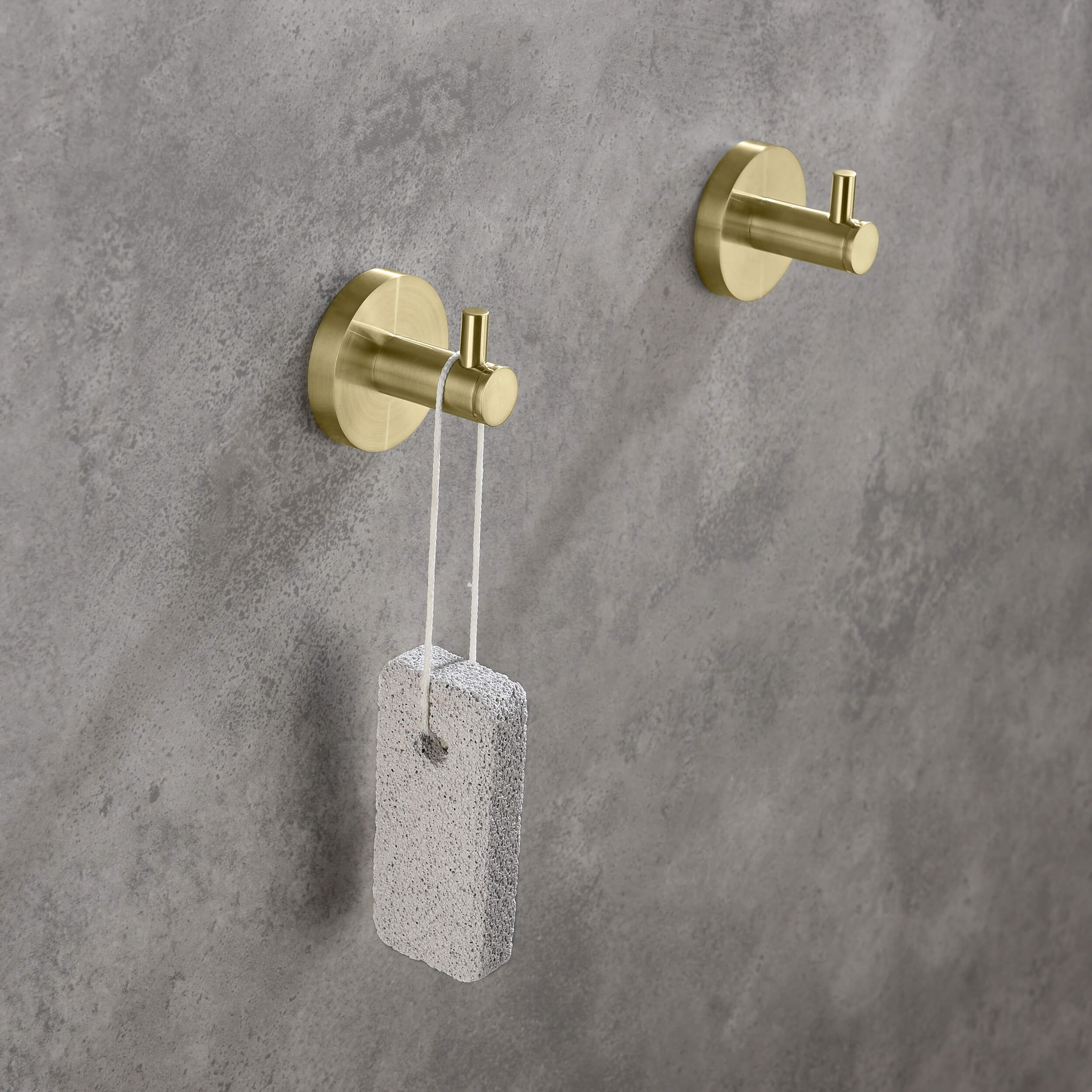 Halo Bathroom Towel & Robe Hook - CBA-1401