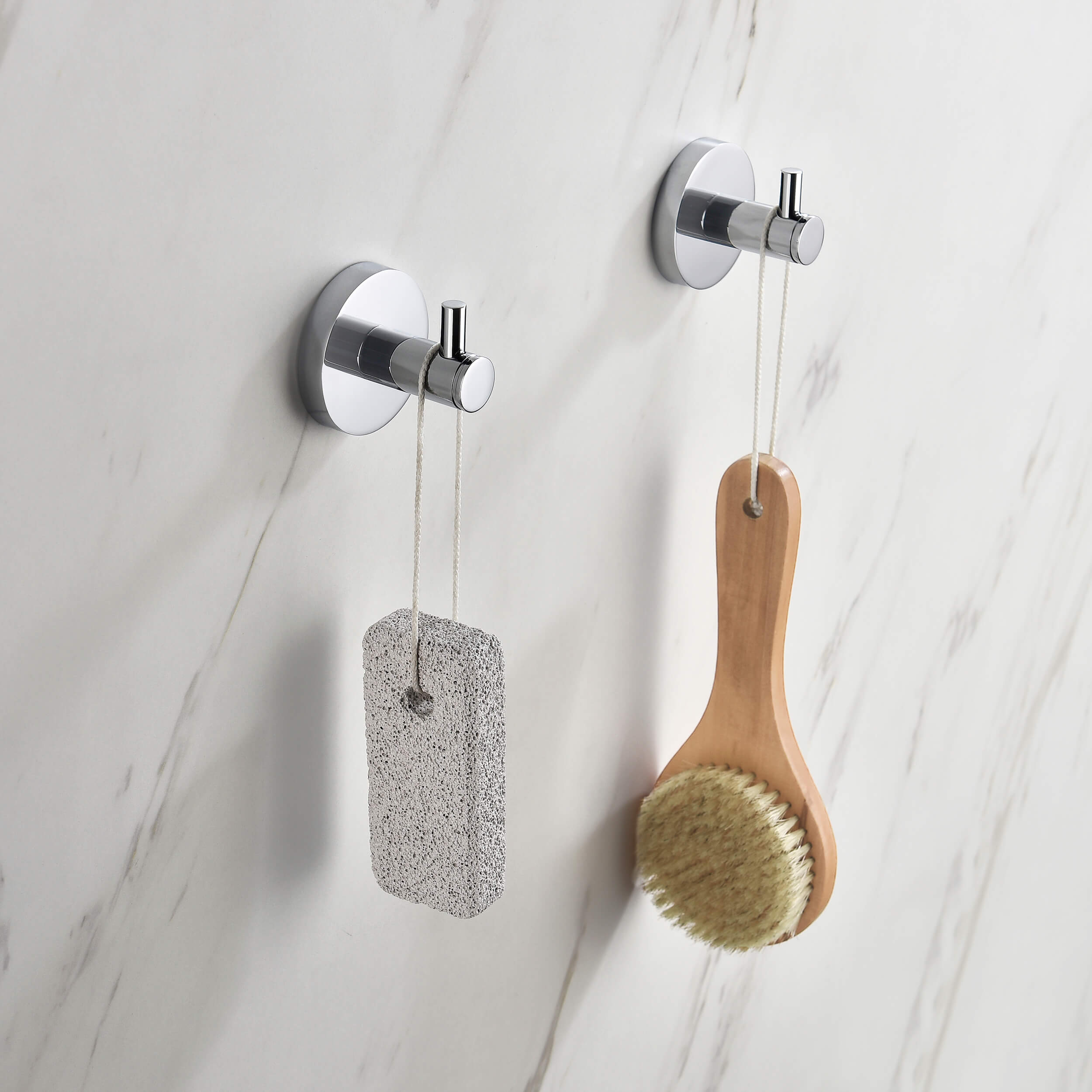 Halo Bathroom Towel & Robe Hook - CBA-1401