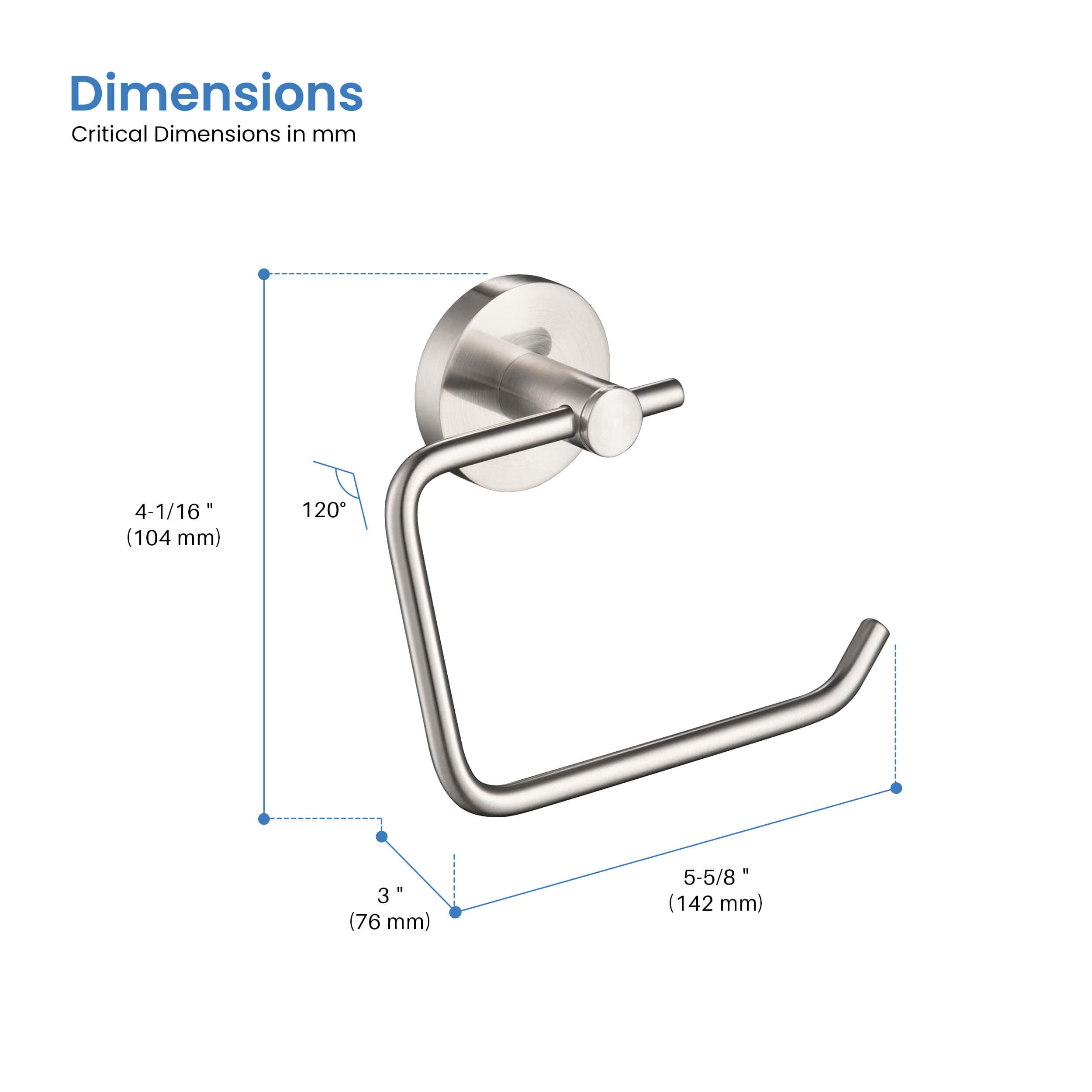 Halo Toilet Paper Holder - CBA-1405