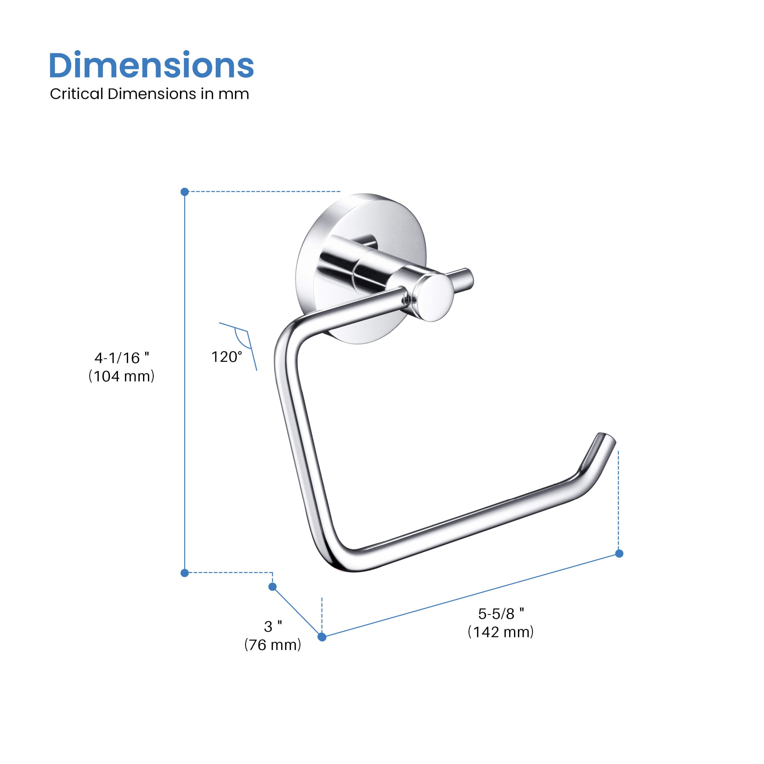 Halo Toilet Paper Holder - CBA-1405