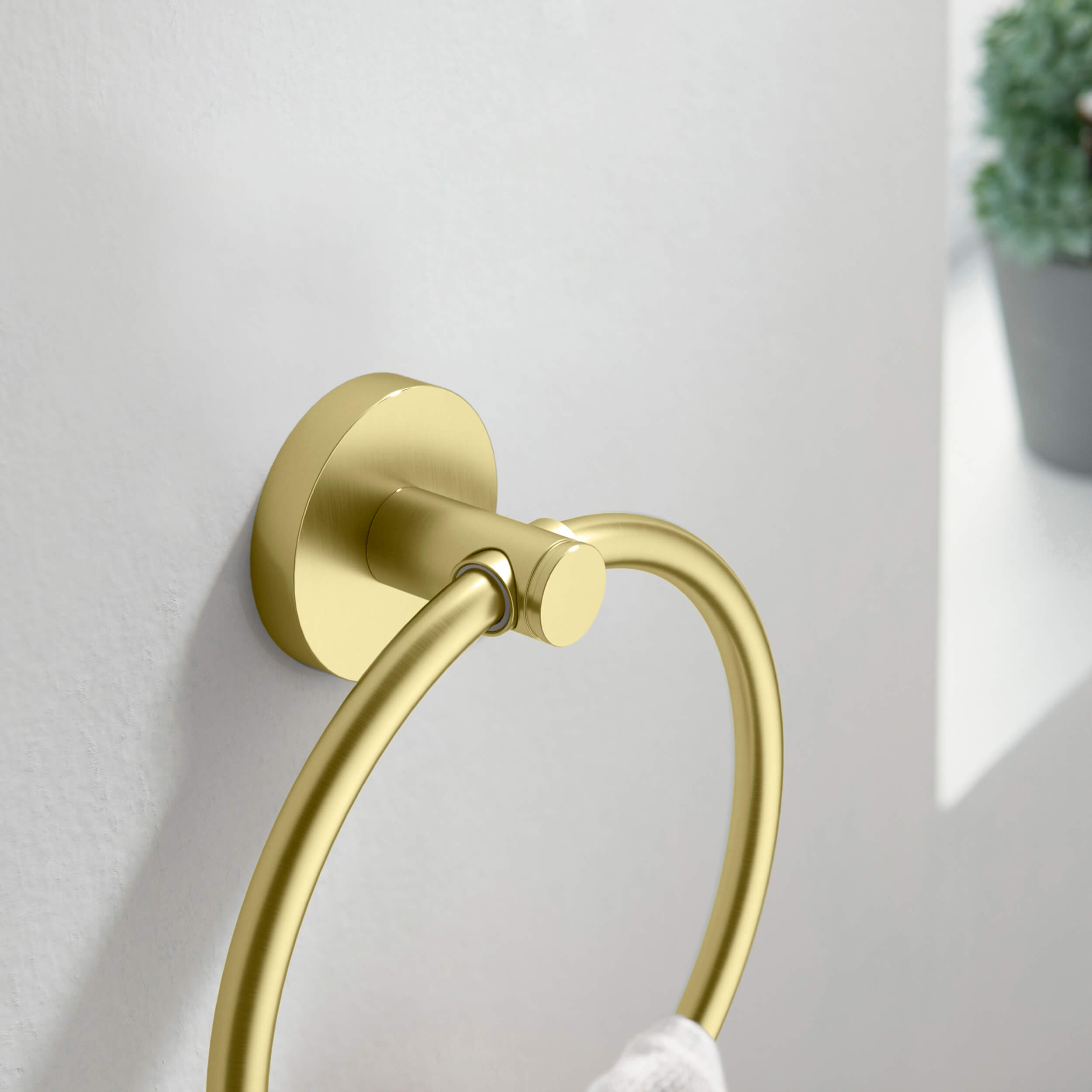 Halo Bathroom Towel Ring - CBA-1406