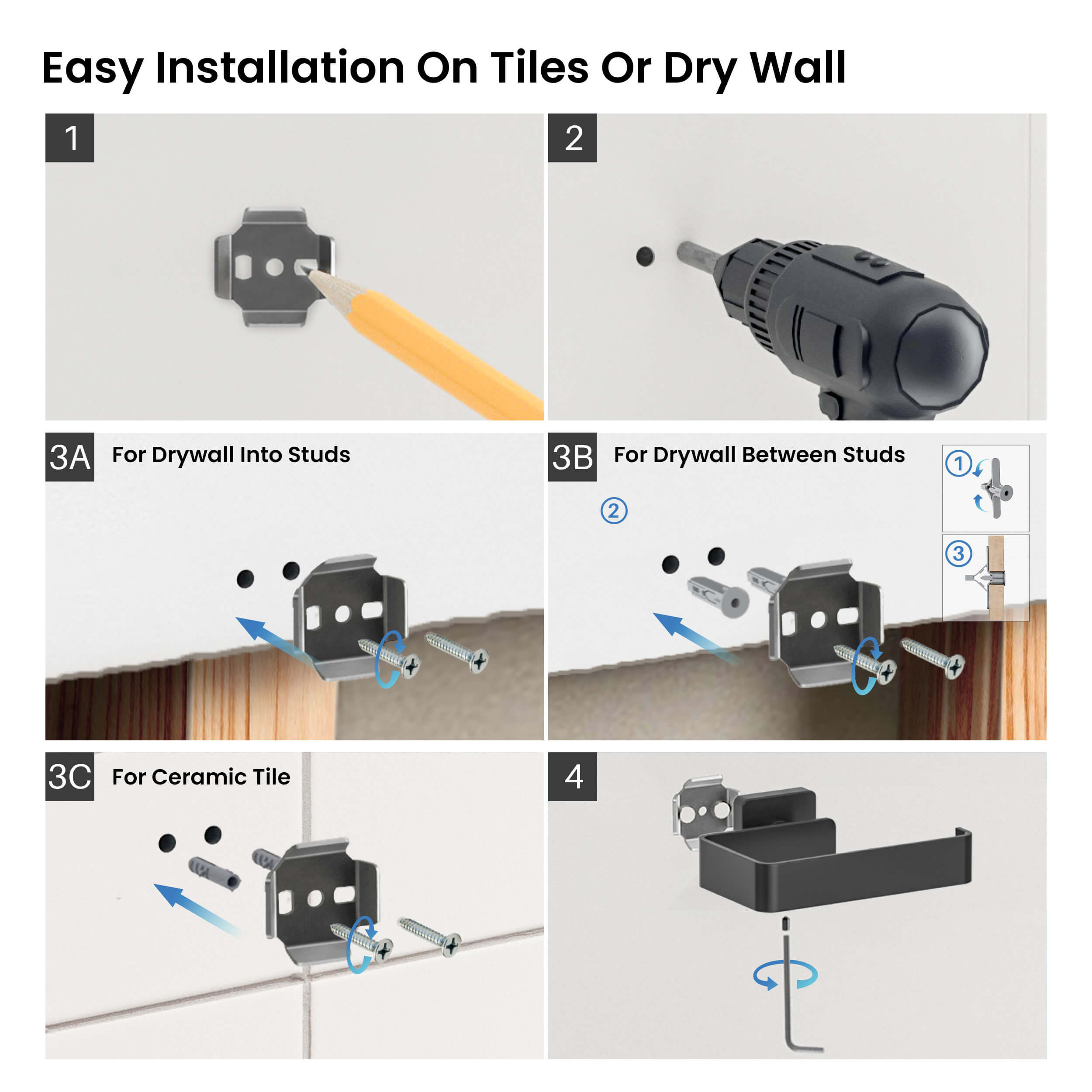 Fusion Bathroom Toilet Paper Holder - CBA-1602