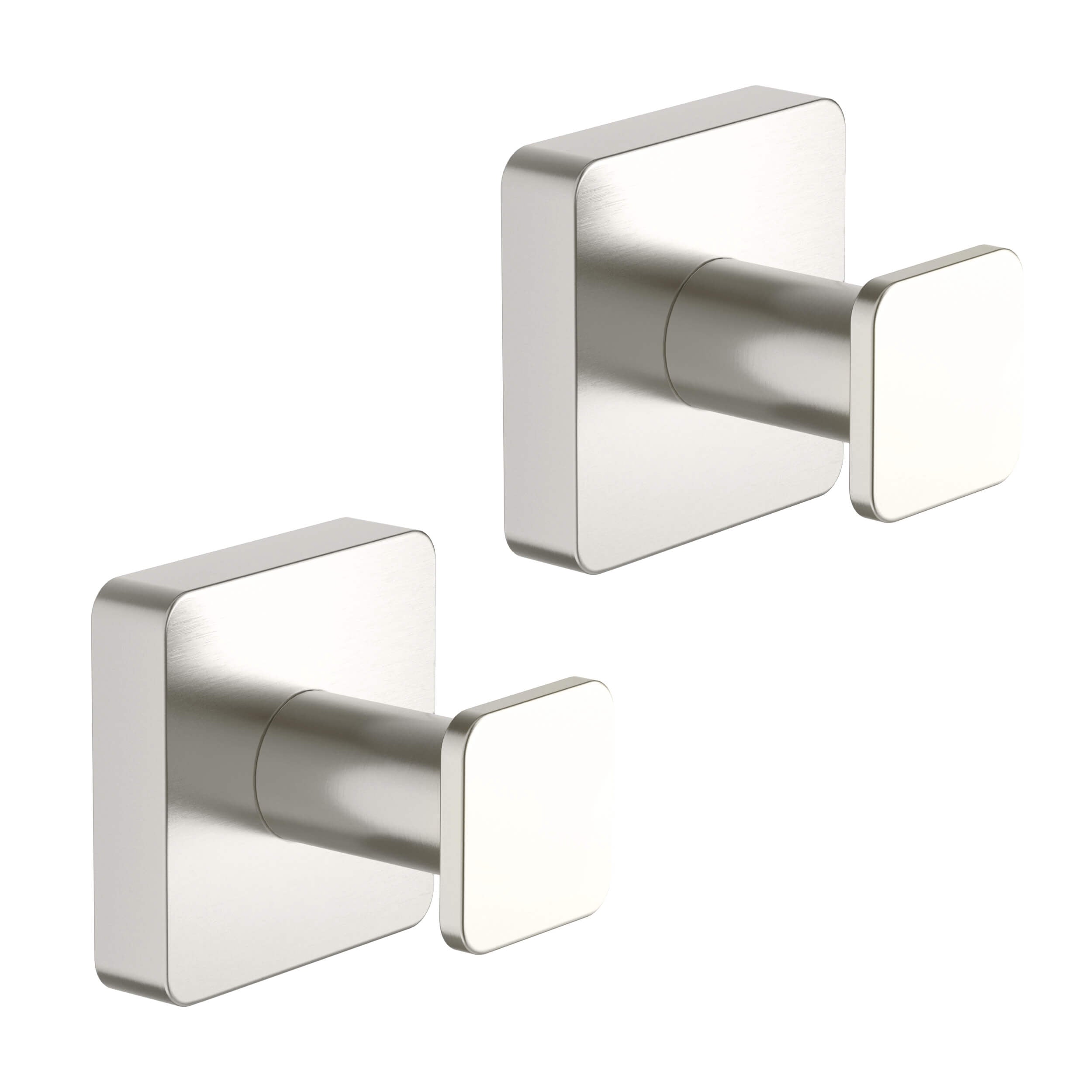 Fusion Bathroom Towel & Robe Hook 2 Count - CBA-1601-2PC