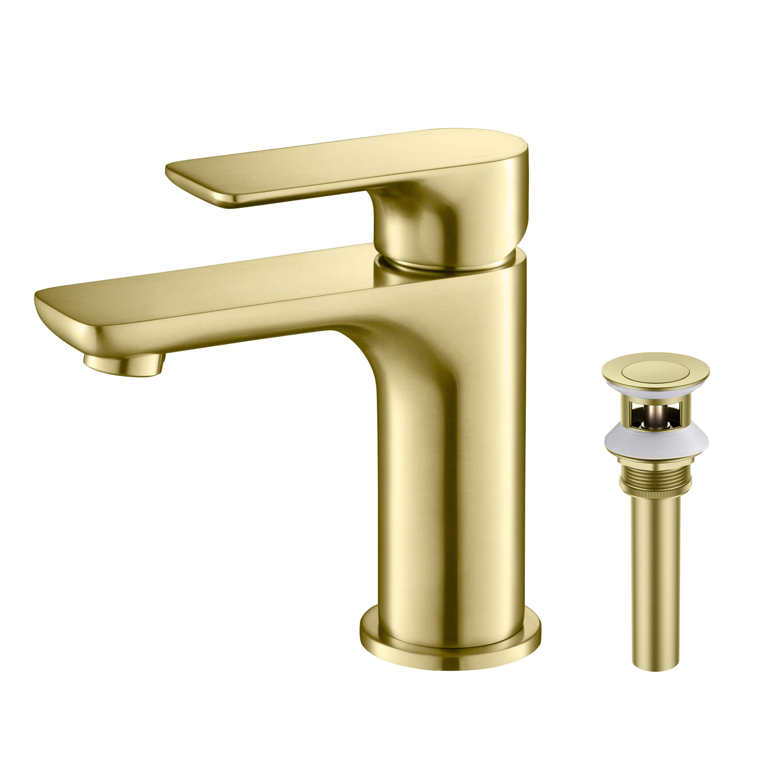 Austin Single Handle Bathroom Vanity Sink Faucet with Pop Up Drain - CBF-1019