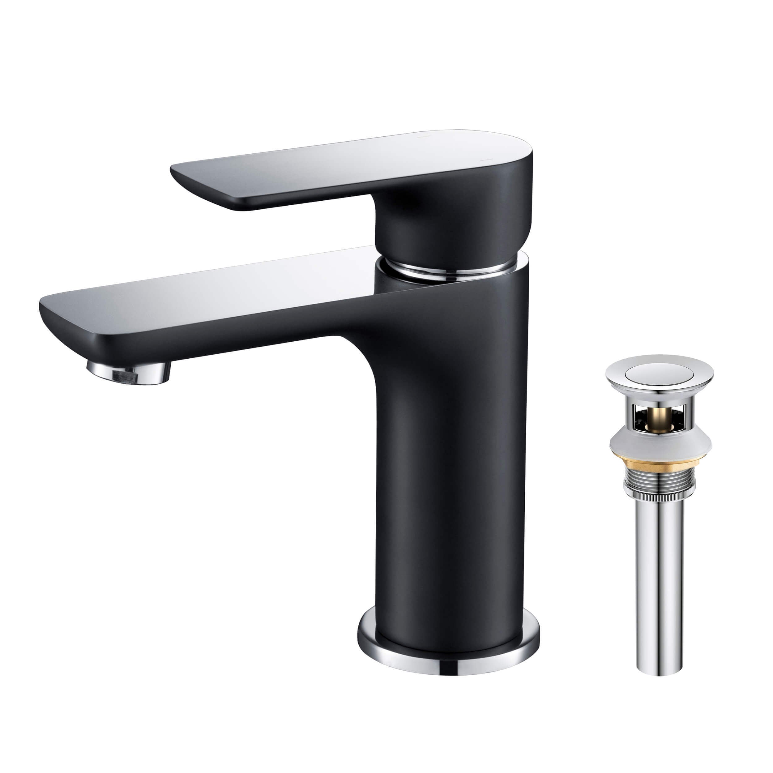 Austin Single Handle Bathroom Vanity Sink Faucet with Pop Up Drain - CBF-1019