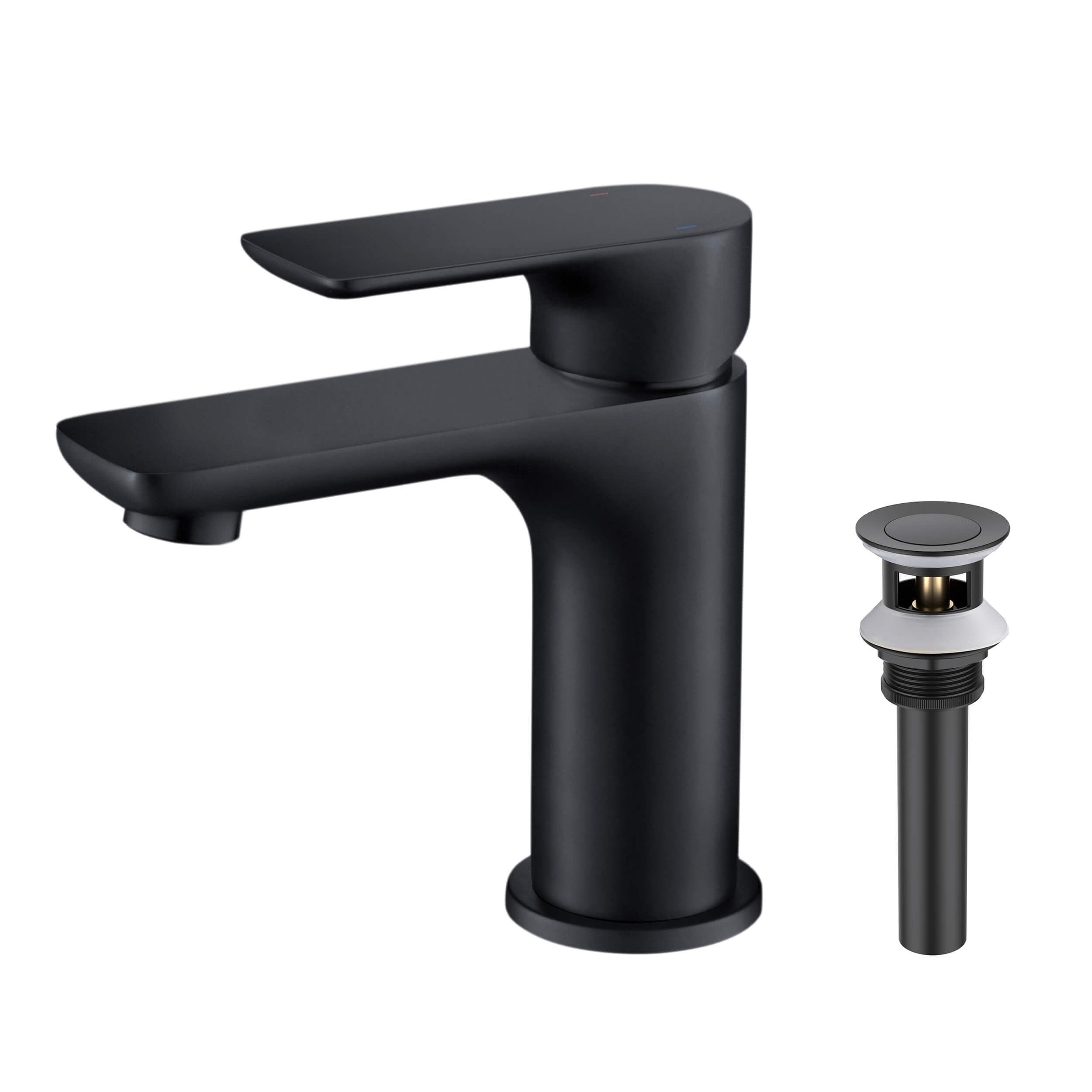 Austin Single Handle Bathroom Vanity Sink Faucet with Pop Up Drain - CBF-1019