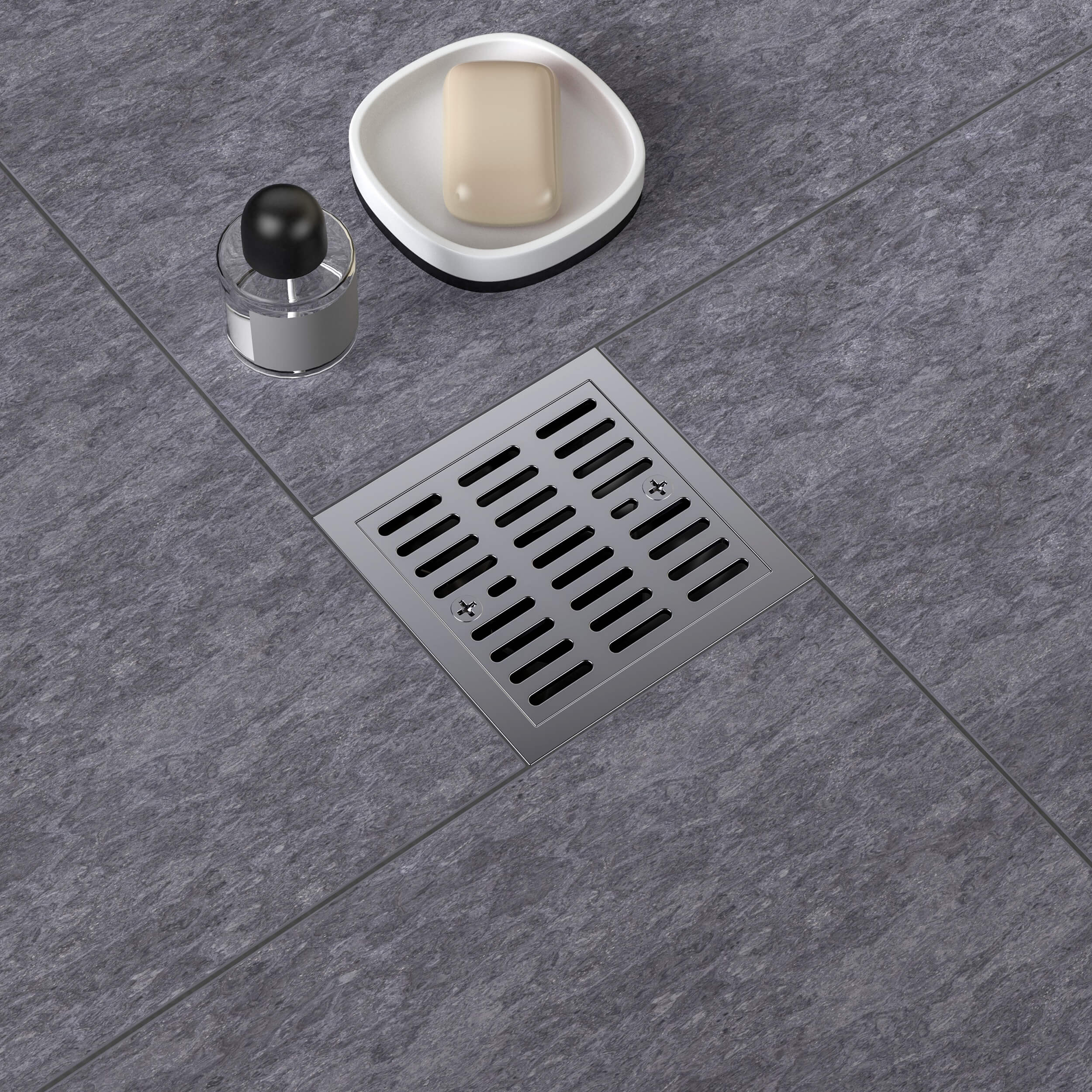 Casa 4" Tile-In Shower Drain - CFD-0402