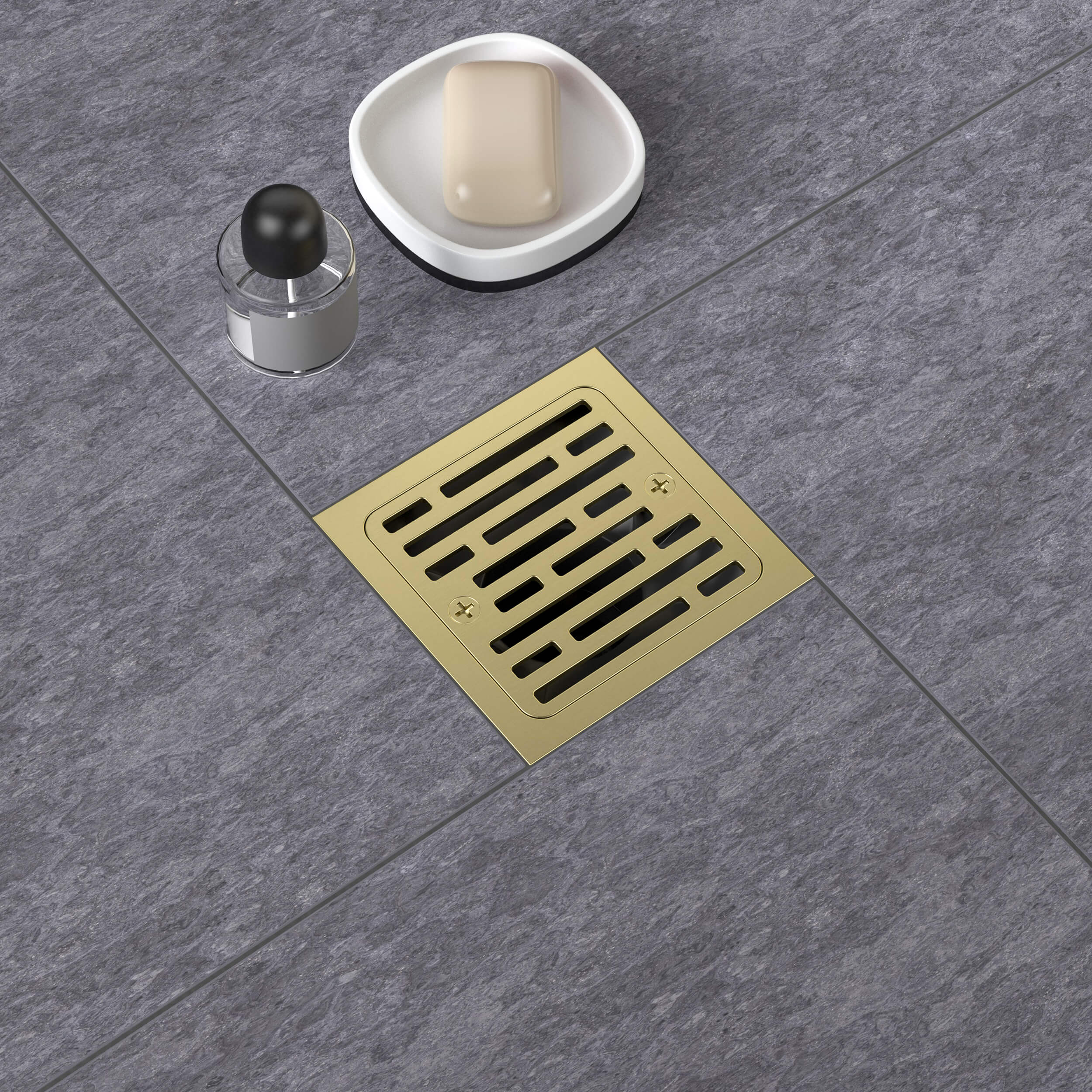 Casa 4" Tile-In Shower Drain - CFD-0403