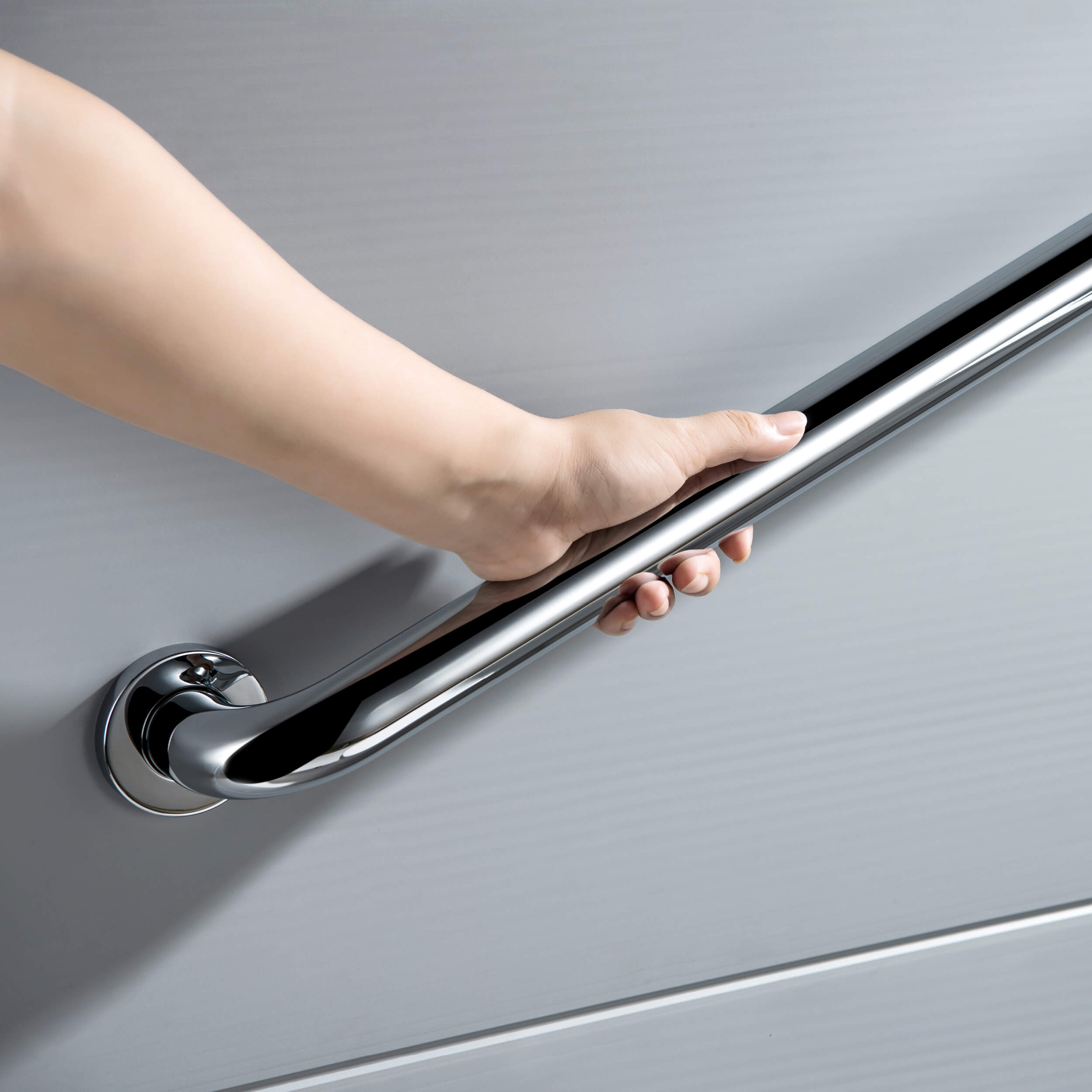 Halo 24" Stainless Steel Bathroom Safety Grab Bar - CGB-1024