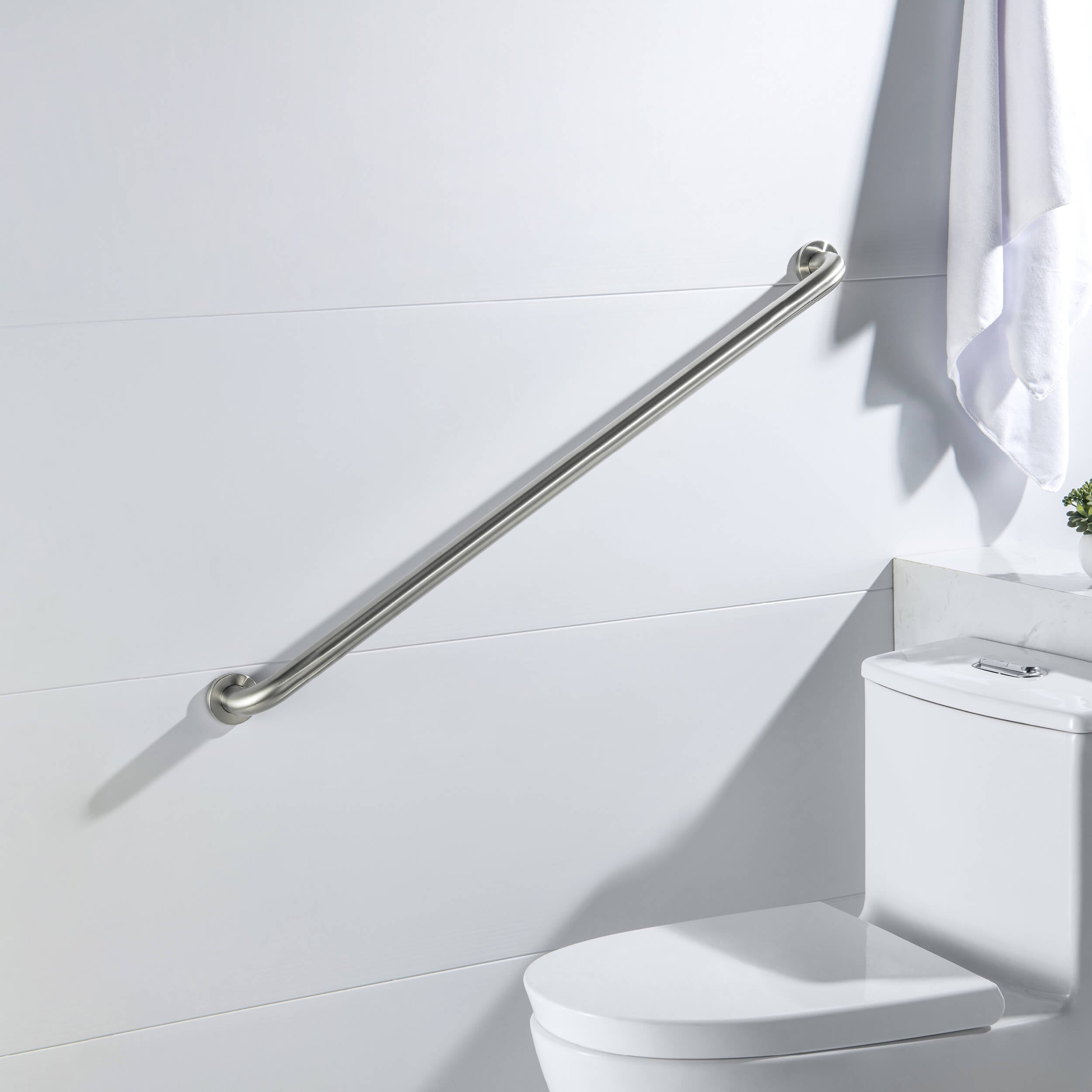 Halo 36" Stainless Steel Bathroom Safety Grab Bar - CGB-1036