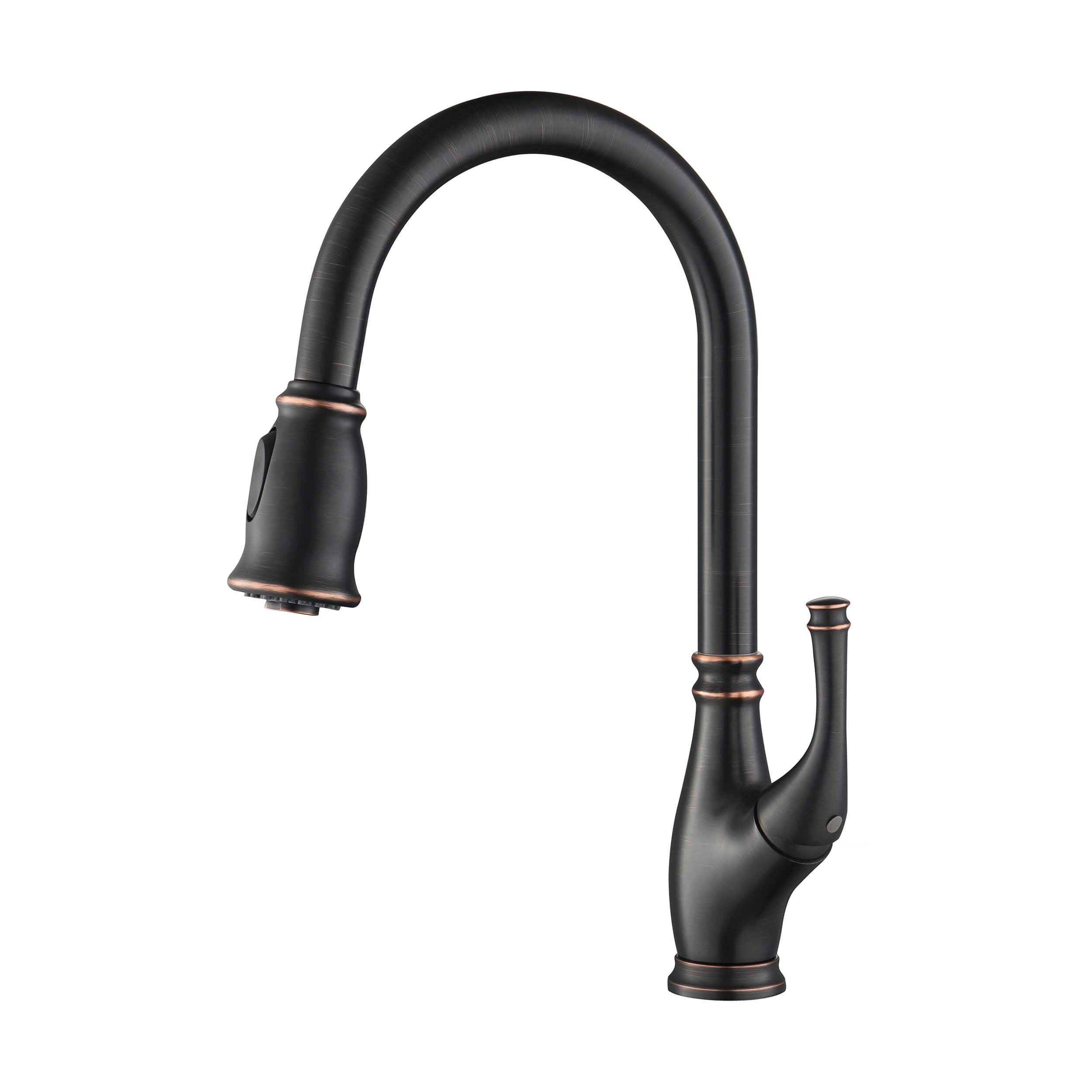 Omaha Single Handle Pull Down Kitchen Sink Faucet - CKF-2009