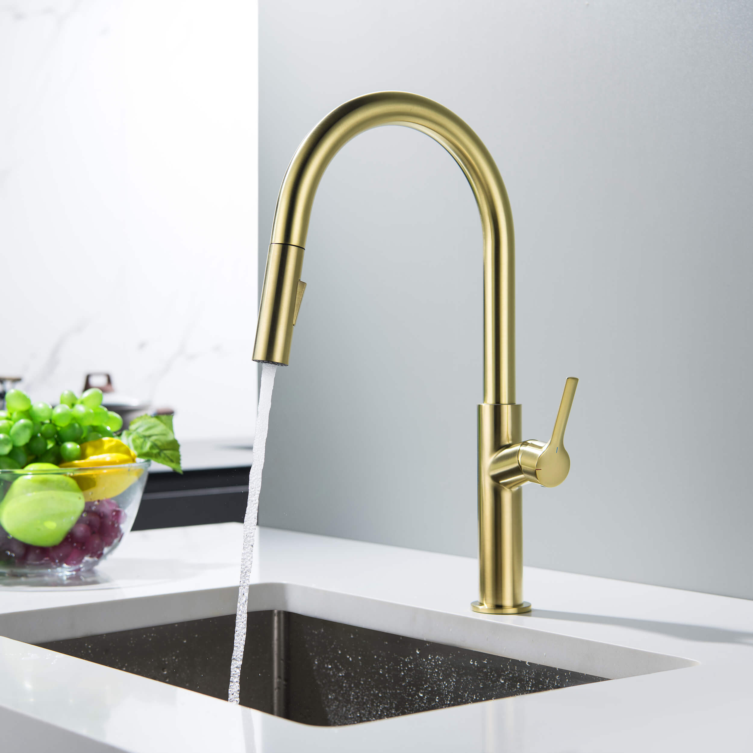 Neo Single Handle Pull Down Kitchen Sink Faucet - CKF-2018