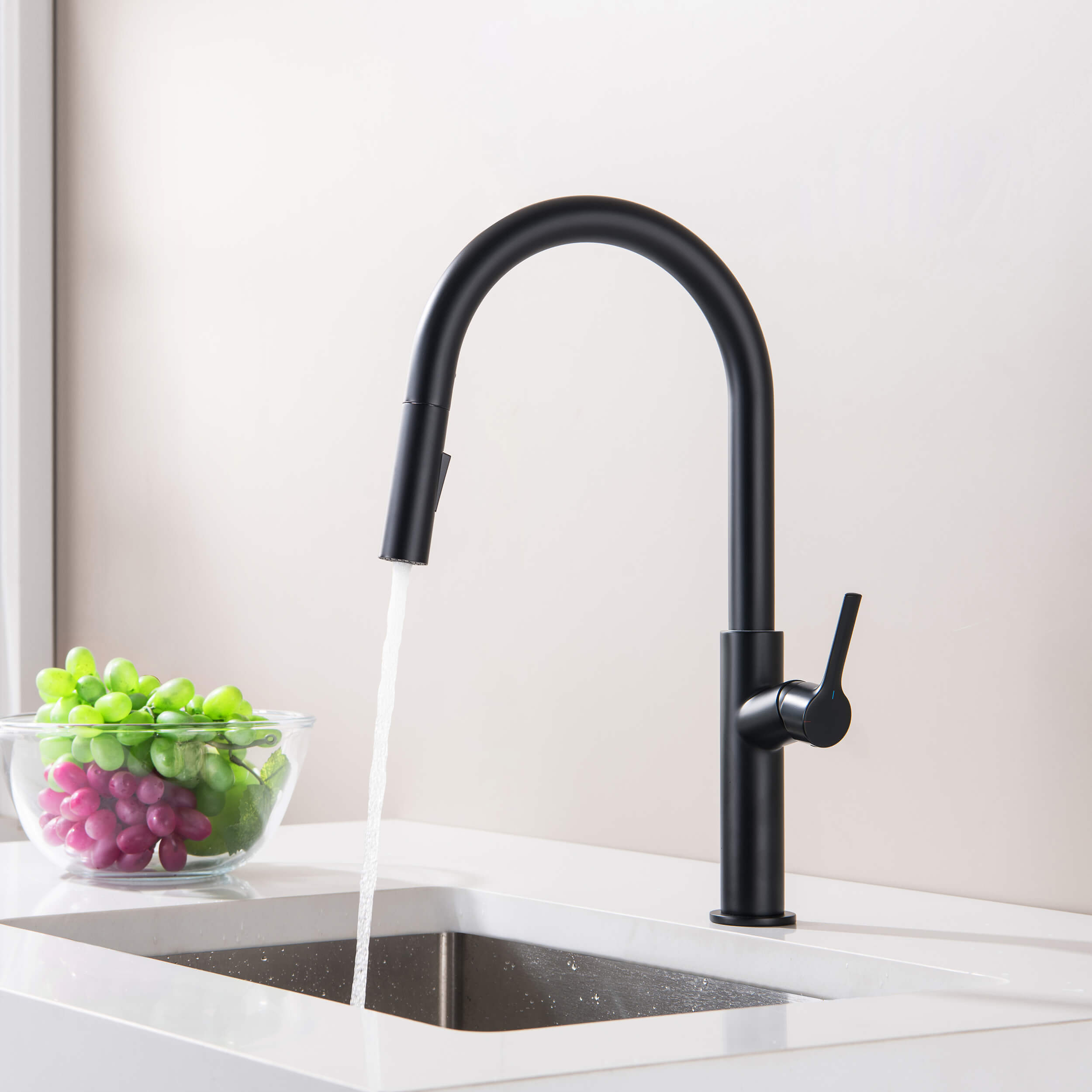 Neo Single Handle Pull Down Kitchen Sink Faucet - CKF-2018