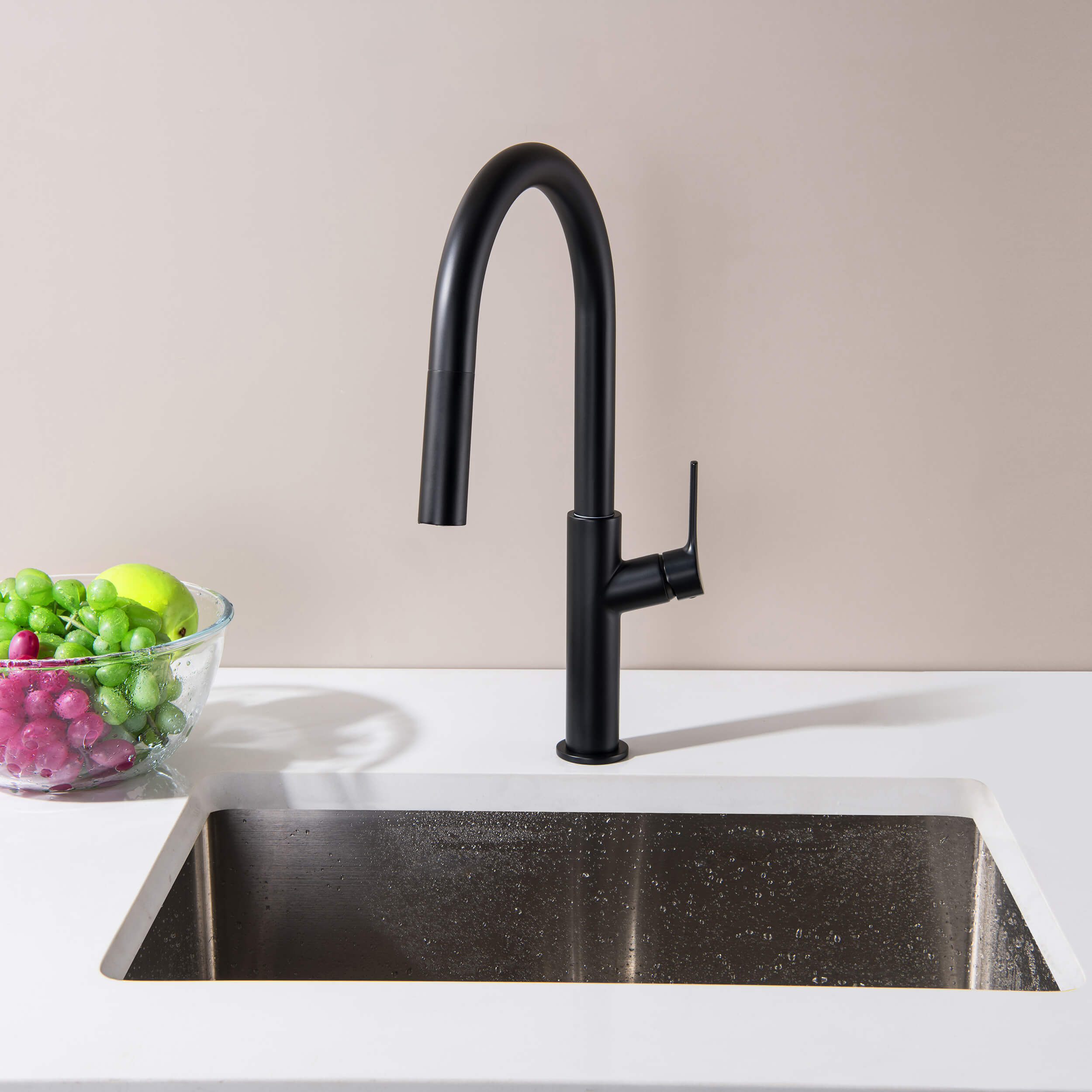 Neo Single Handle Pull Down Kitchen Sink Faucet - CKF-2018