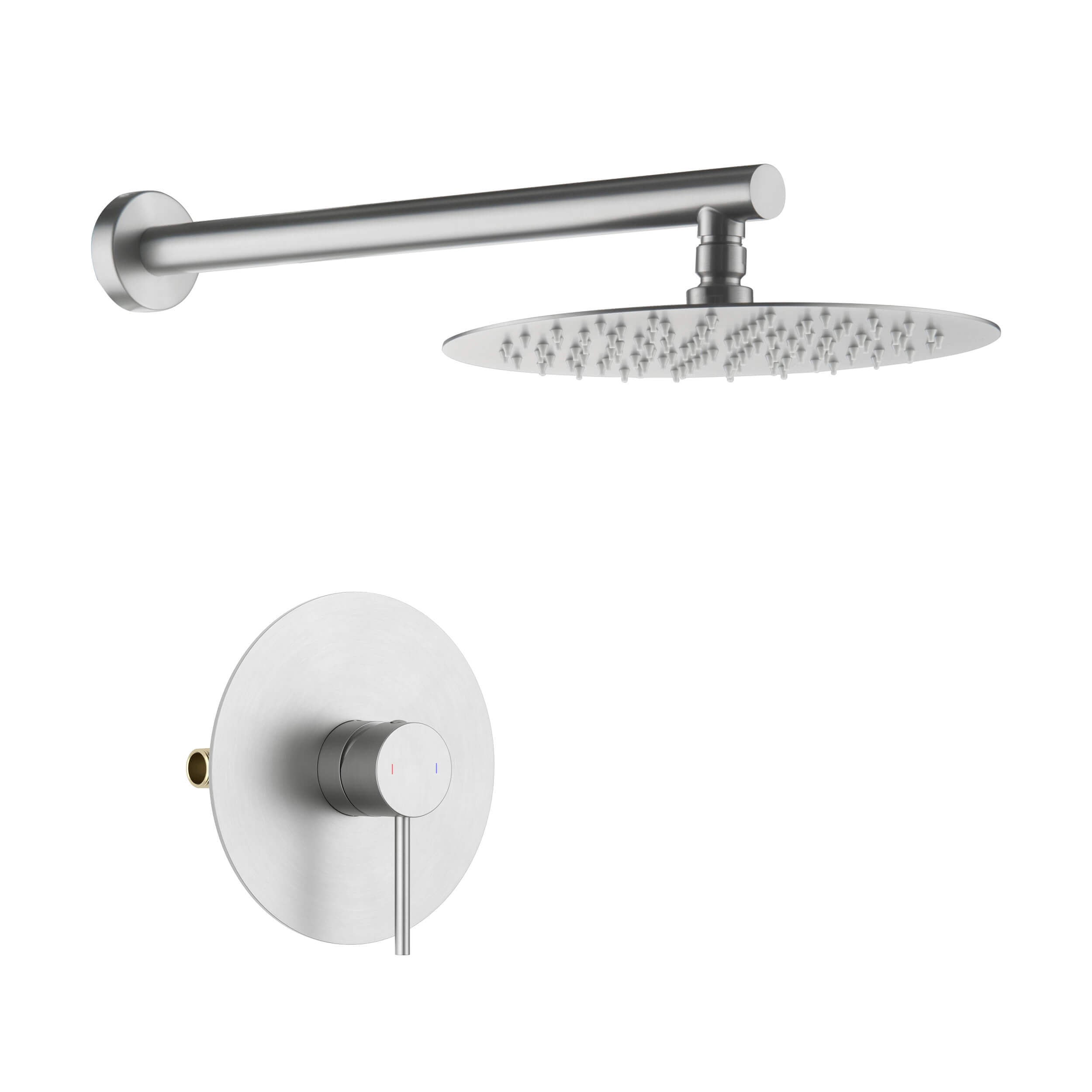 Halo Pressure Balanced Single Function Wall Mount Shower System with Rough-In Valve - CSF-4007