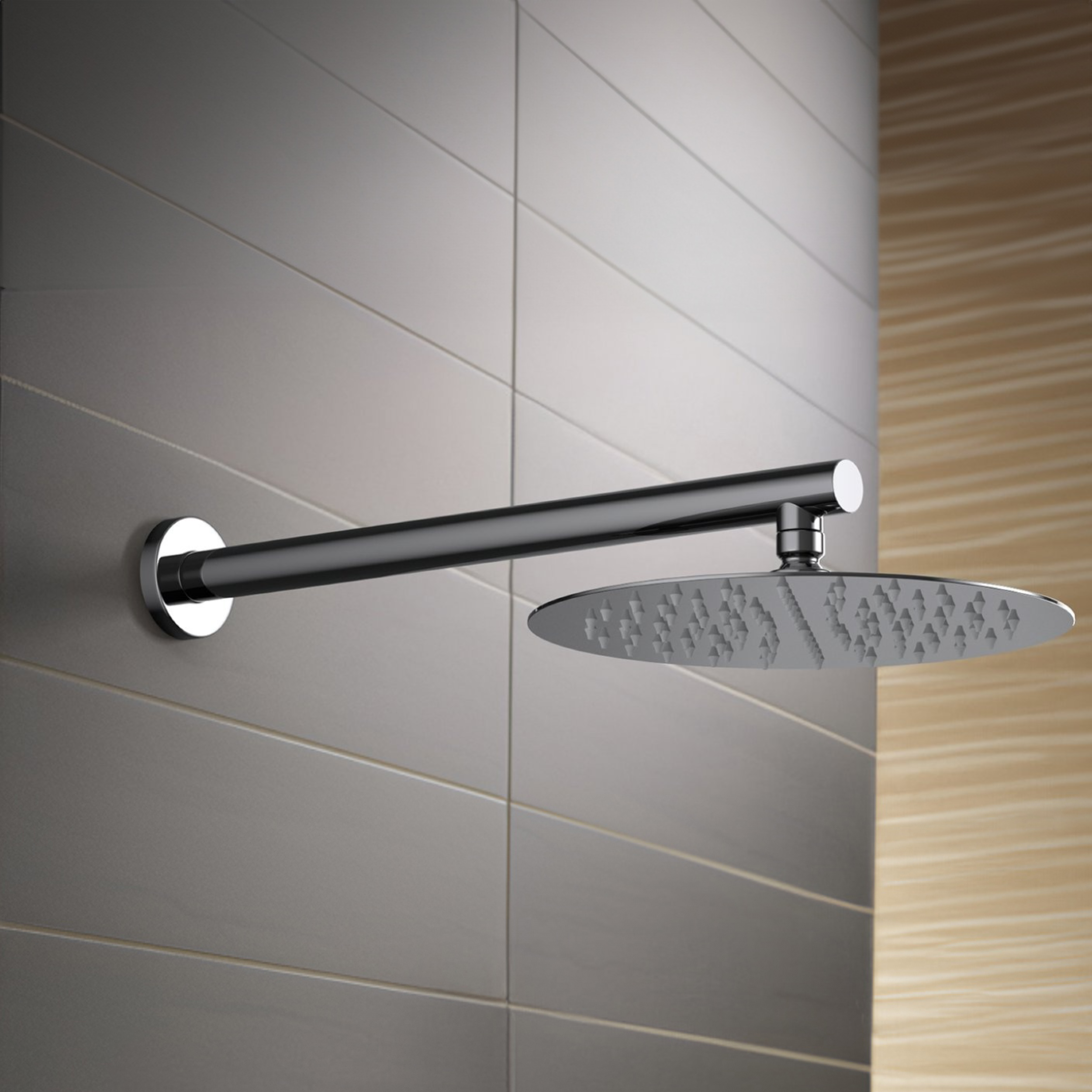 Halo Pressure Balanced Single Function Wall Mount Shower System with Rough-In Valve - CSF-4007