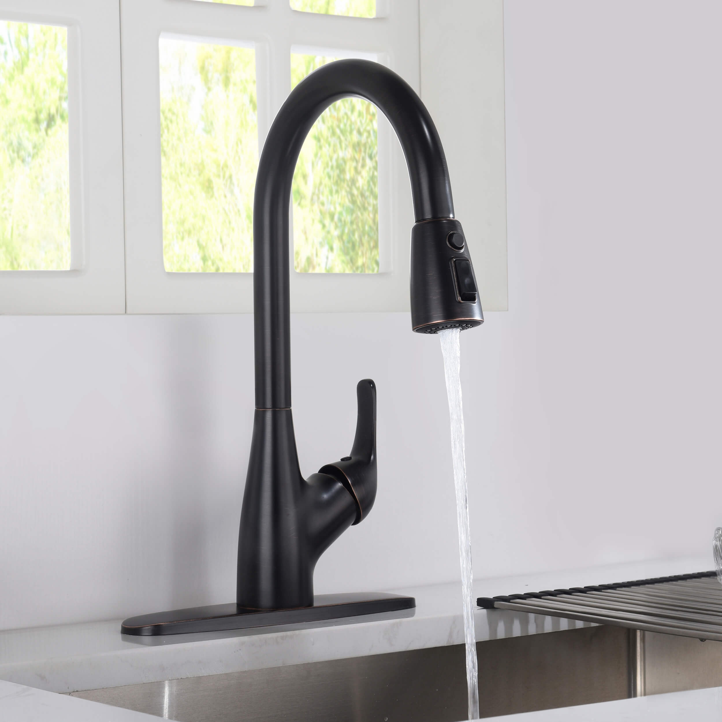 Value Collection - Single Handle Pull Down Kitchen Faucet - F101ORB