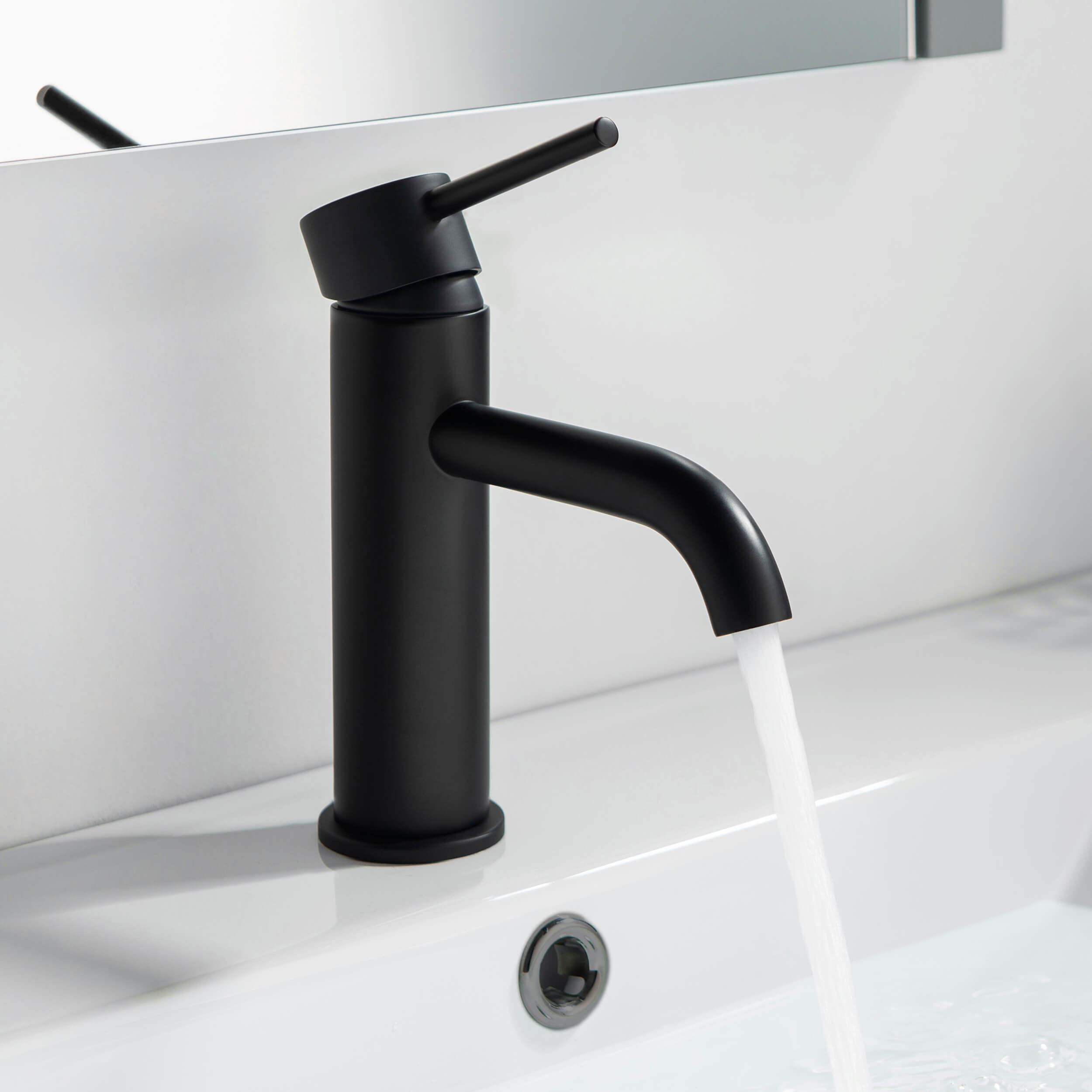 Value Collection - Single Handle Bathroom Vanity Sink Faucet with Pop Up Drain - F201