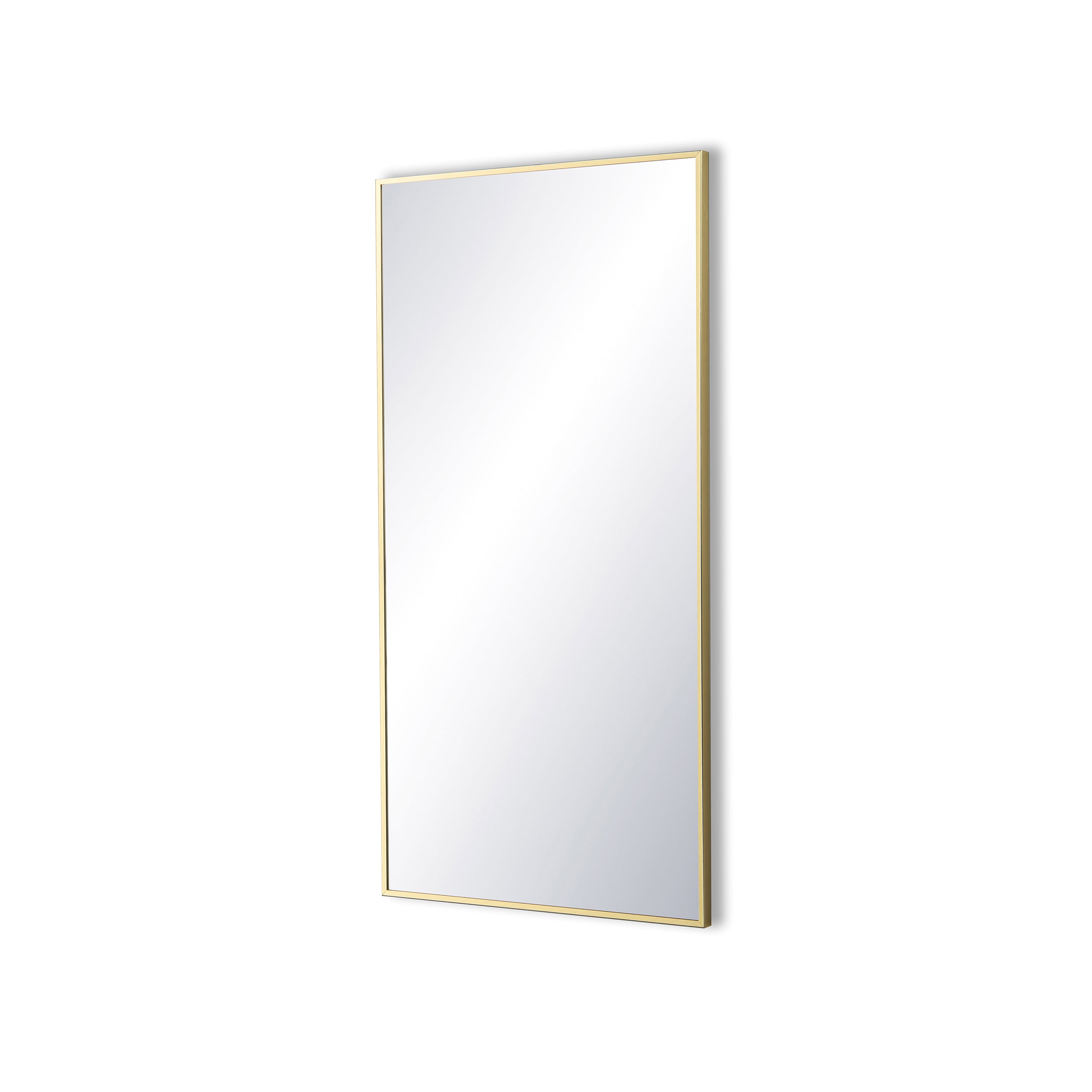 18" x 36" Shatterproof Wall Mount Metal Frame Mirror - FM1-1836