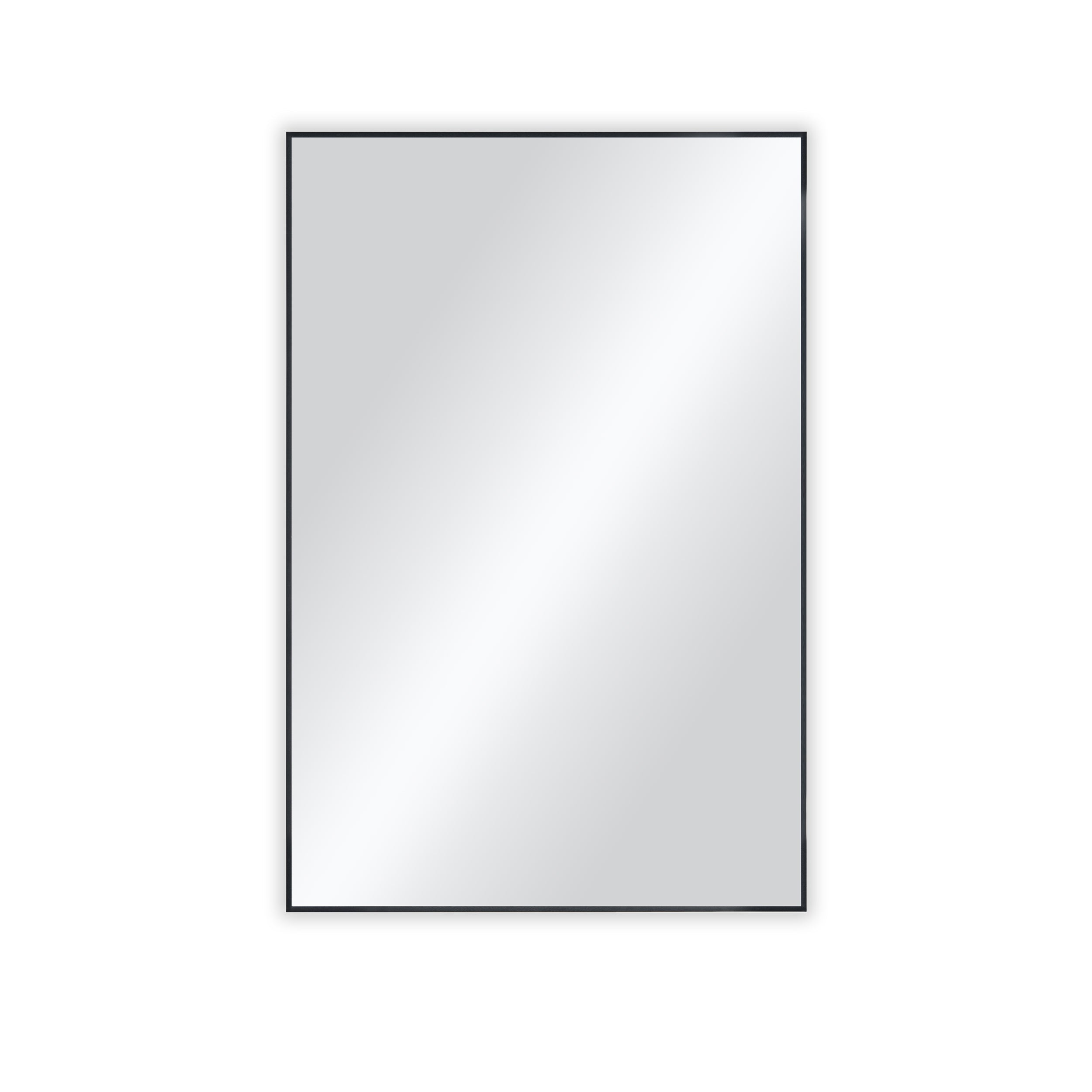 24" x 36" Shatterproof Wall Mount Metal Frame Mirror - FM1-2436