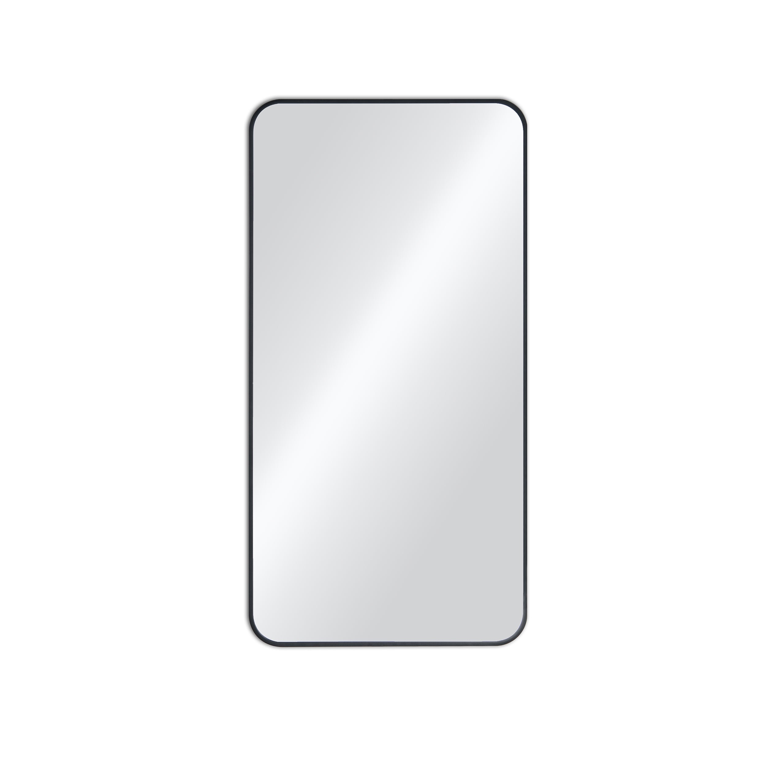 18" x 36" Shatterproof Wall Mount Metal Frame Mirror - FM2-1836