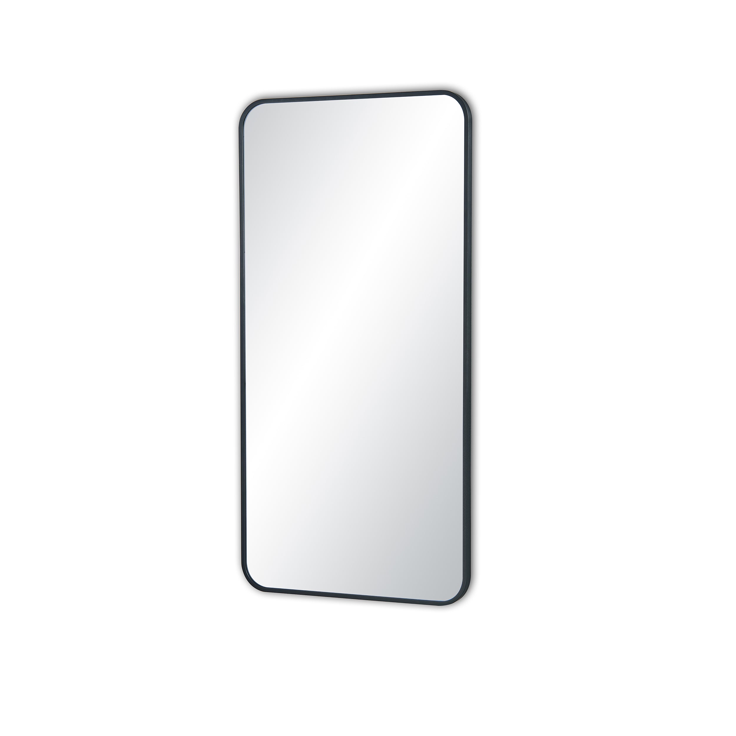 18" x 36" Shatterproof Wall Mount Metal Frame Mirror - FM2-1836