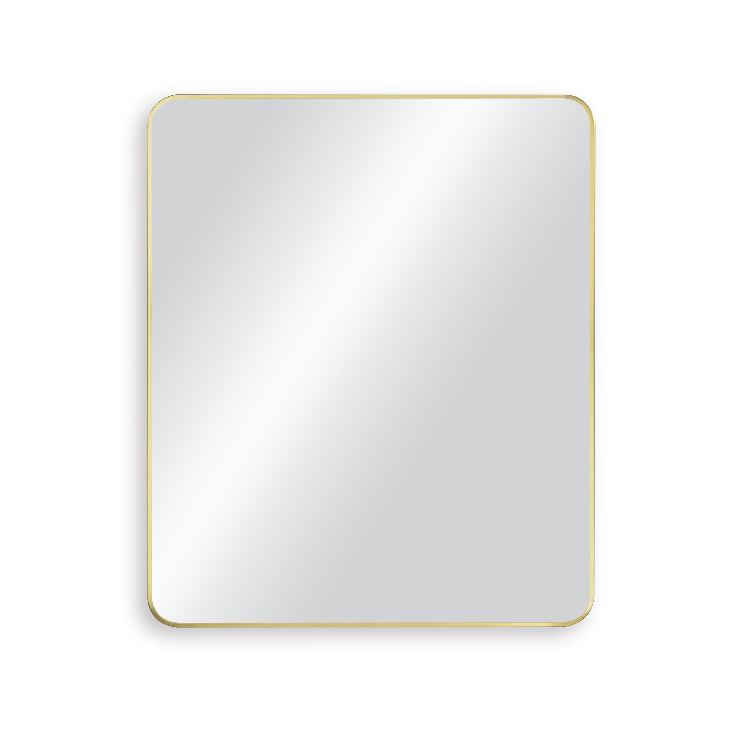 30" x 36" Shatterproof Wall Mount Metal Frame Mirror - FM2-3036