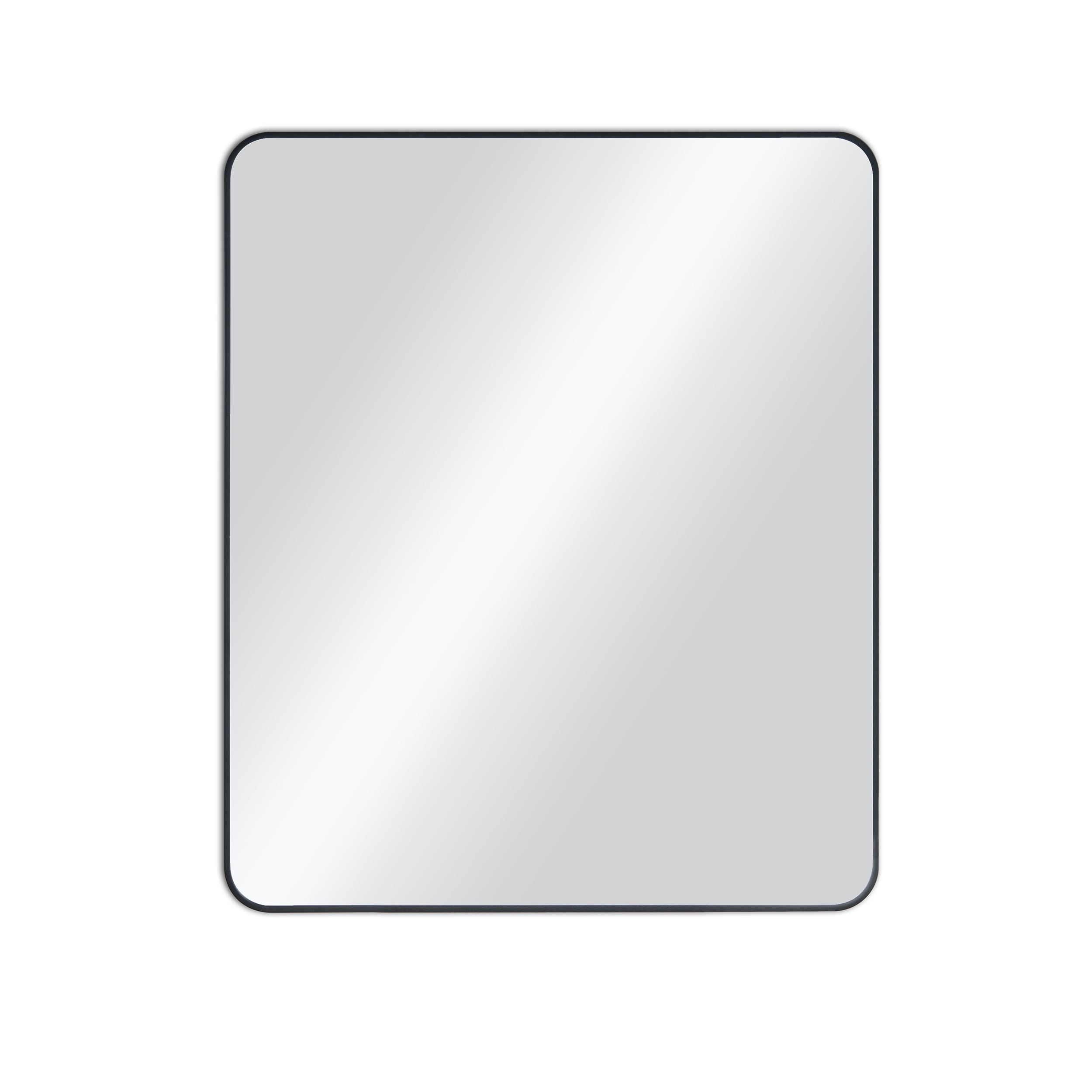 30" x 36" Shatterproof Wall Mount Metal Frame Mirror - FM2-3036